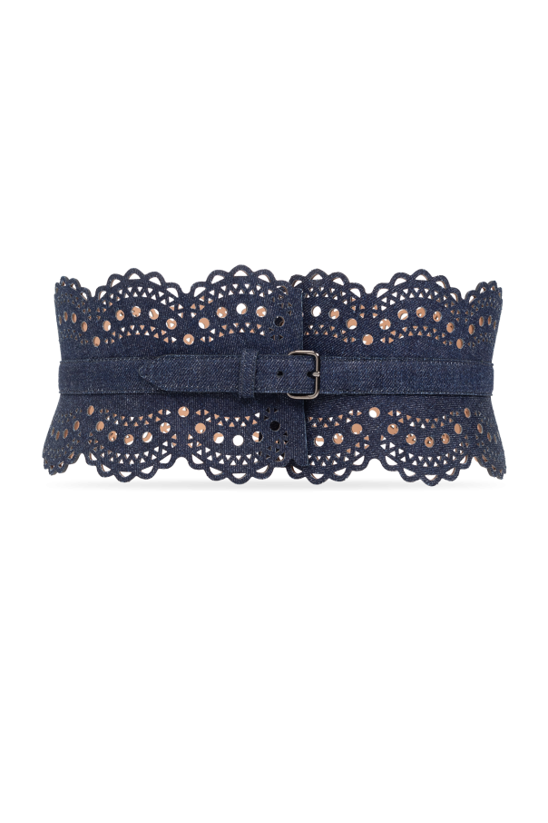 Alaïa Openwork waist belt Women's Accessories Vitkac